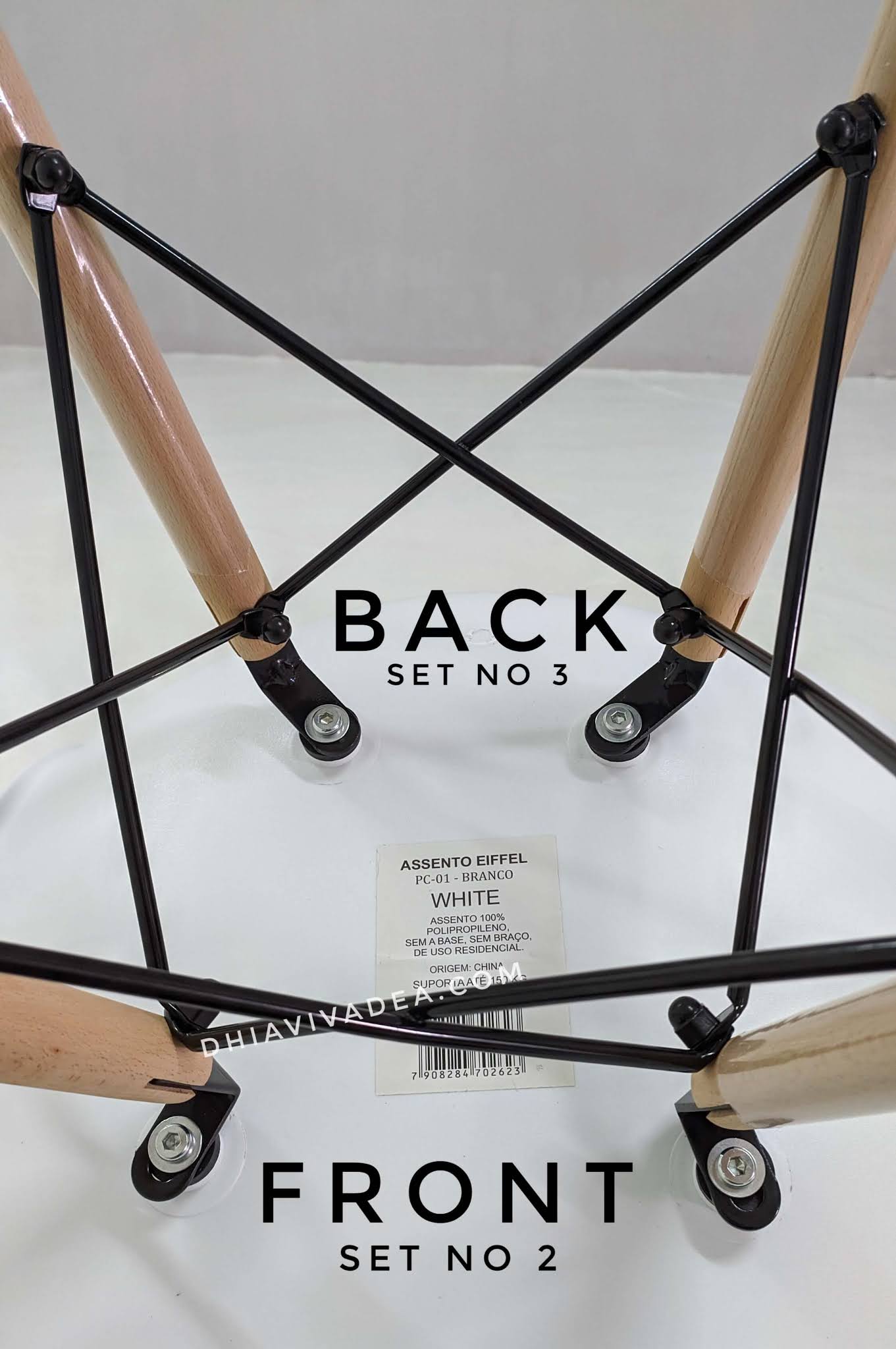 Cara pasang eames chair sale